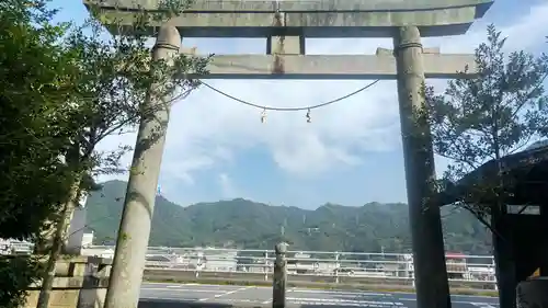 備中高梁稲荷神社の鳥居