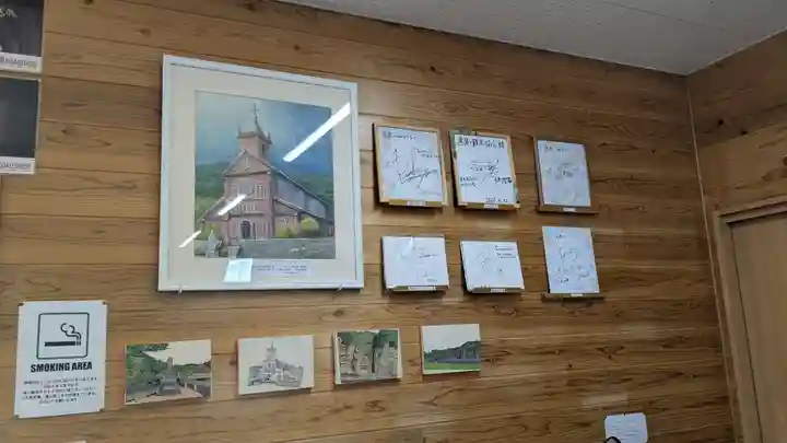 黒島天主堂の周辺