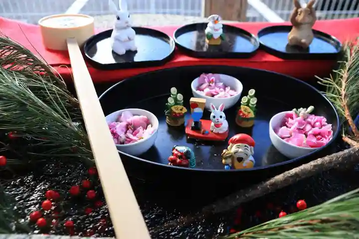 阿邪訶根神社の手水舎