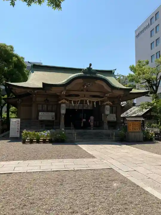 坐摩神社の本殿・本堂