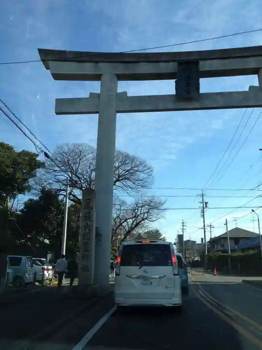 尾張大國霊神社(国府宮)の鳥居