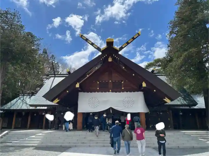 北海道神宮の本殿・本堂