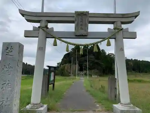 芝崎神社の鳥居