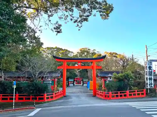 枚聞神社の鳥居