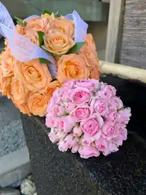 上尾御嶽神社の手水舎