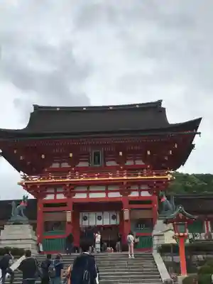 伏見稲荷大社の山門・神門