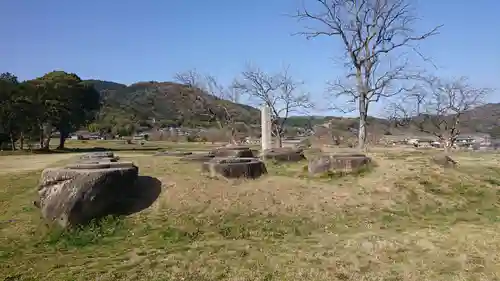 山城国分寺跡（史跡　恭仁宮跡）の景色