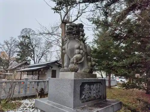 永山神社の狛犬