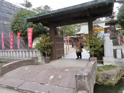 玉村八幡宮の山門・神門