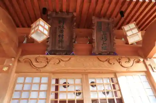 阿久津「田村神社」（郡山市阿久津町）旧社名：伊豆箱根三嶋三社の本殿