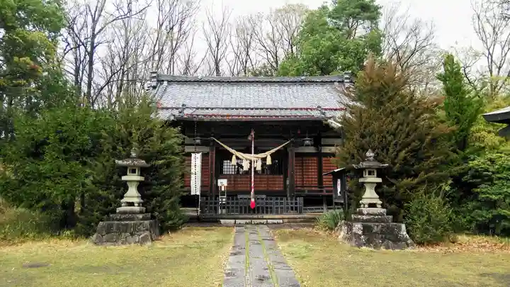 甲斐総社八幡神社の本殿・本堂