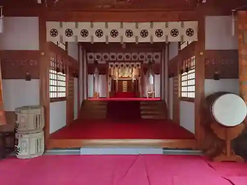 八幡社の本殿・本堂