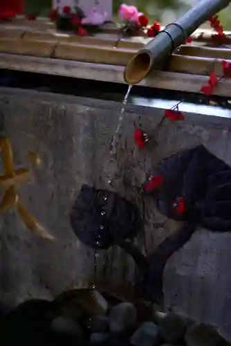 高瀧神社の手水舎