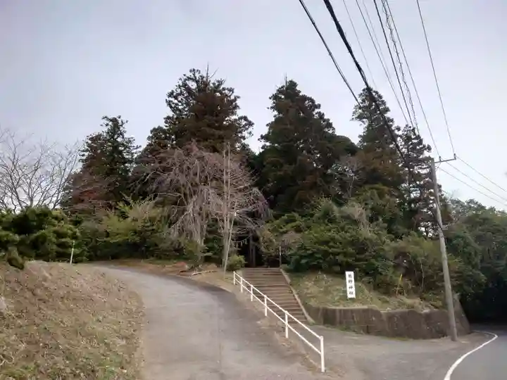 成田熊野神社の周辺