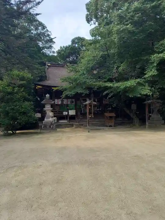 廣瀬大社の本殿・本堂