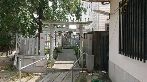 荻窪白山神社の鳥居