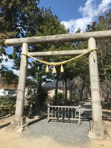 三島八幡神社の鳥居