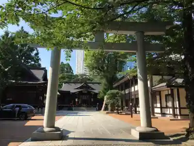 熊野神社の鳥居