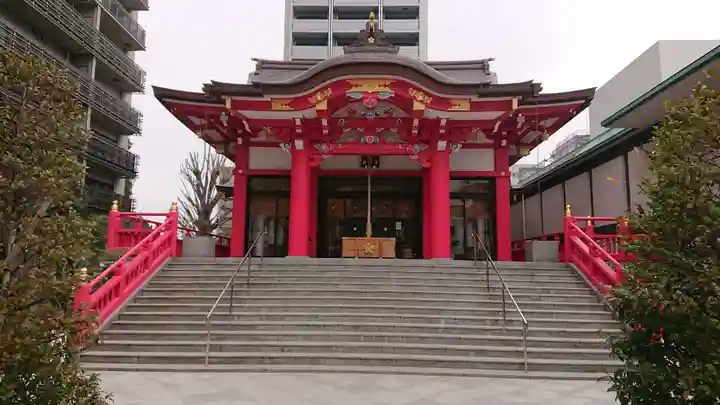成子天神社の本殿・本堂