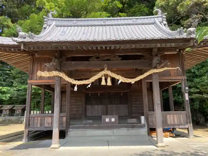 日吉神社の本殿・本堂