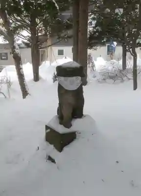北広島市総鎮守 廣島神社の狛犬
