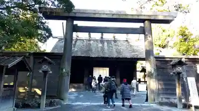 伊勢神宮外宮(豊受大神宮)の鳥居