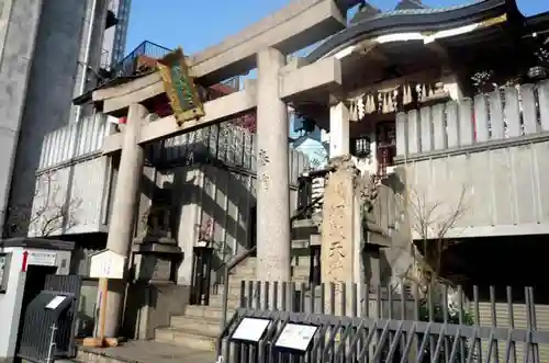 綱敷天神社御旅社の鳥居