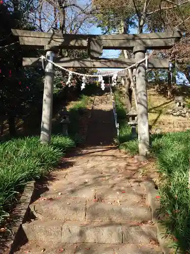 富士神社の鳥居