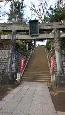 品川神社の鳥居
