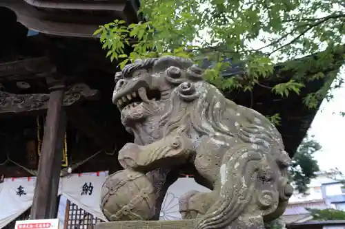 阿邪訶根神社の狛犬