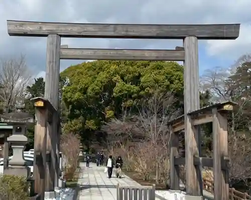 報徳二宮神社の鳥居