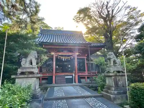 長田菅原神社の本殿・本堂