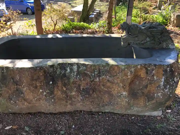 鷲神社の手水舎