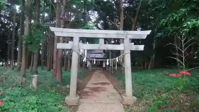 金砂神社の鳥居