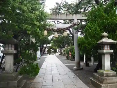 森戸大明神(森戸神社)の鳥居