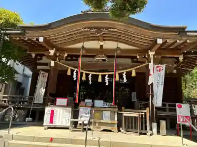 鳩森八幡神社の本殿・本堂