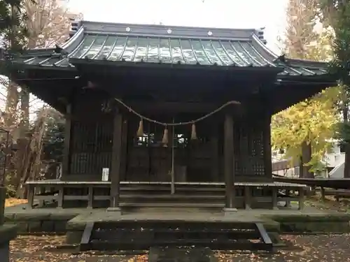 井細田八幡神社の本殿