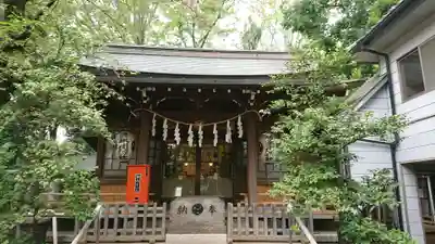 神明氷川神社の本殿・本堂