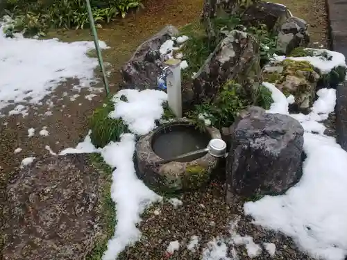 禅徳寺の手水