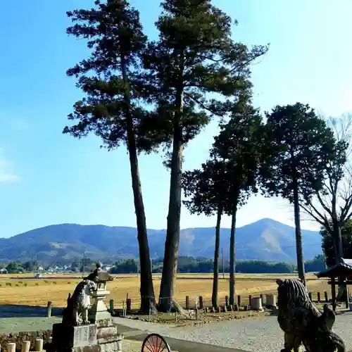 車神社の景色