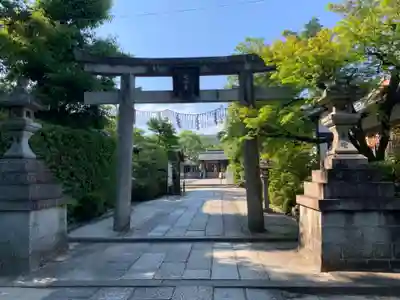 敷地神社（わら天神宮）の鳥居