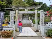 毛谷黒龍神社の鳥居