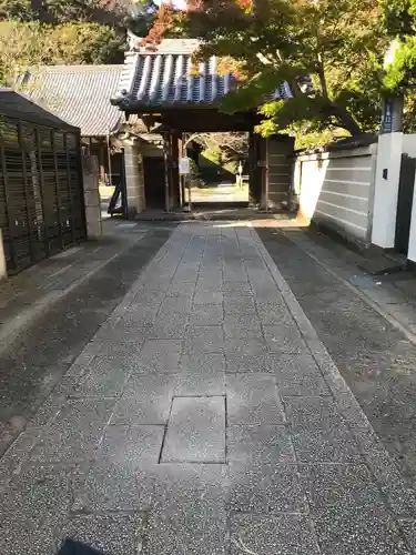 浄光明寺の山門