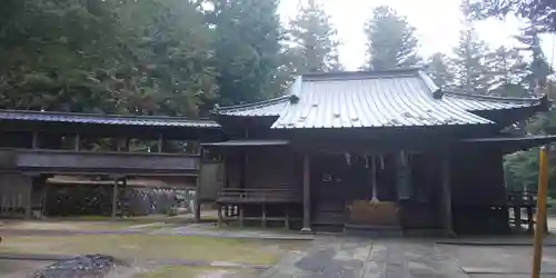稲田神社の本殿・本堂