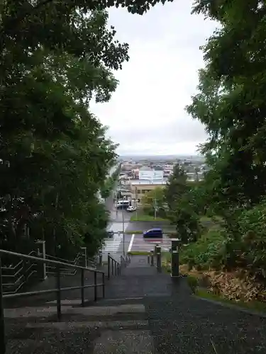 鷹栖神社の景色