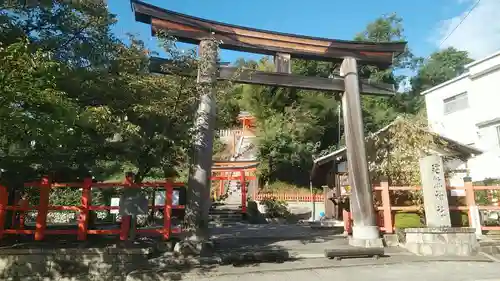 建勲神社の鳥居