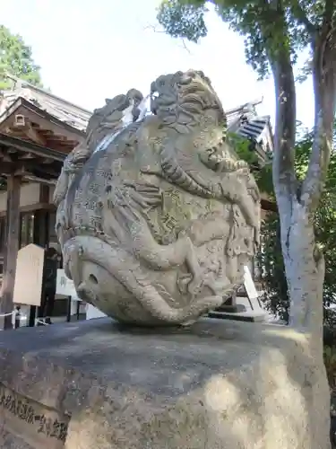 冨士御室浅間神社の狛犬