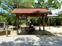 産宮神社の手水舎