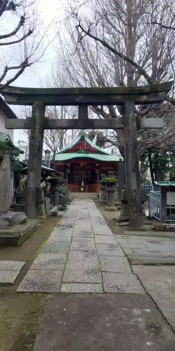 秋葉神社の鳥居