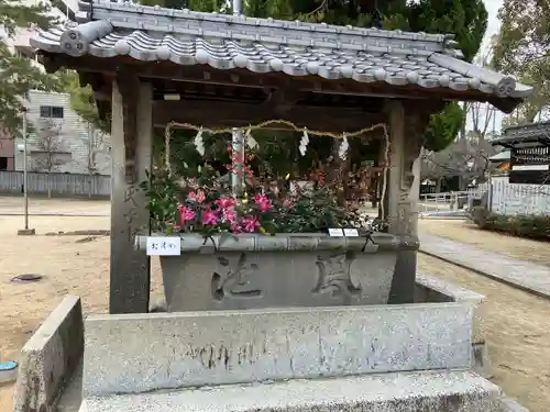 三津厳島神社の手水舎